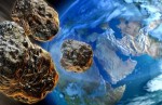 Asteroid Fragments Approach Earth